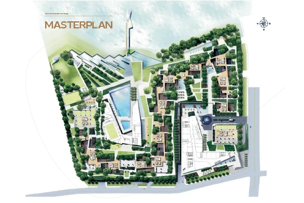 2+1 BHK floor plan